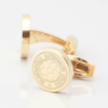 Bulgaria Football Club Engraved Gold Cufflinks