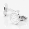 Armenia Football Engraved Silver Cufflinks