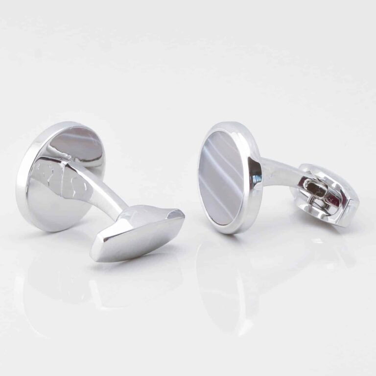 Banded Agate Cufflinks Gallery 3686