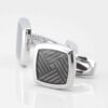 Black Enamel Cufflinks 3833