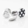 Black With White Polka Dot Cufflinks Gallery 3713
