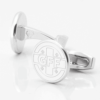 Georgia Football engraved silver cufflinks