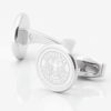 Germany Football Engraved Silver Cufflinks