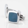 Midnight Blue Enamel Cufflinks 3856