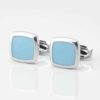Tropical Blue Enamel Cufflinks Gallery 3785
