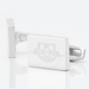 Red Bull Leipzig Football Engraved Silver Cufflinks