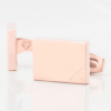 Fencing Engraved Rose Gold Cufflinks
