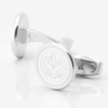 Frankfurt Football Engraved Silver Cufflinks