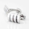 Three Toned Grey Cufflinks 4310