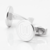 Wolfsburg Football Engraved Silver Cufflinks