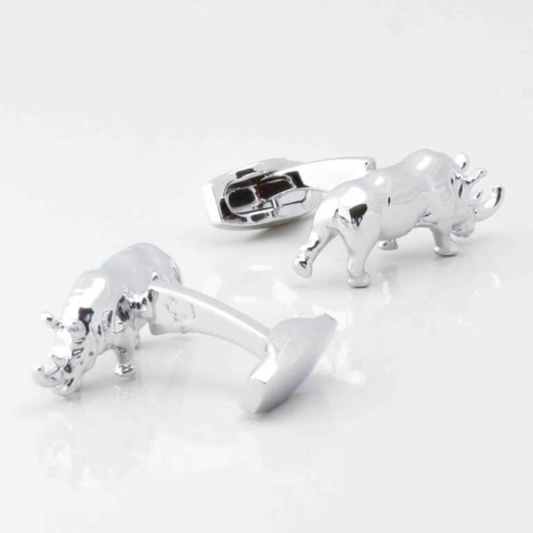 Rhinoceros Cufflinks Gallery 4400
