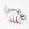 Three Toned Pink Cufflinks 4318