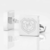 Tonga Rugby Mockup Silver Cufflinks