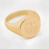 Cambridge Rugby Engraved Gold Signet Ring