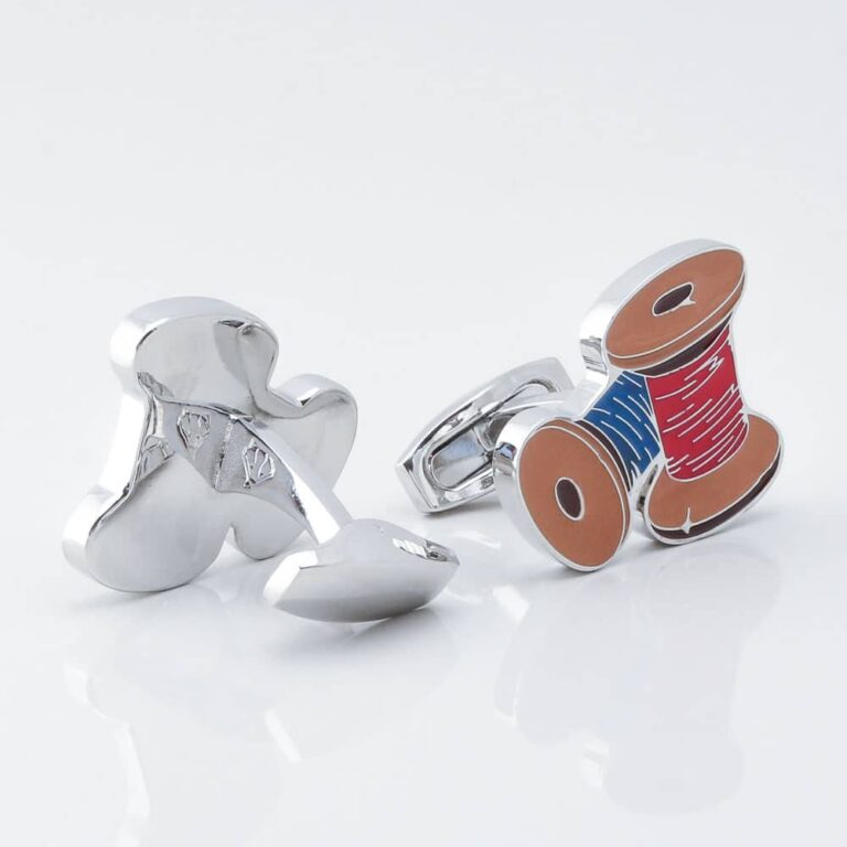 Cotton Reel Cufflinks Gallery 4591