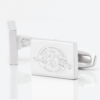 Ealing Trailfinders Rugby Engraved Silver Cufflinks