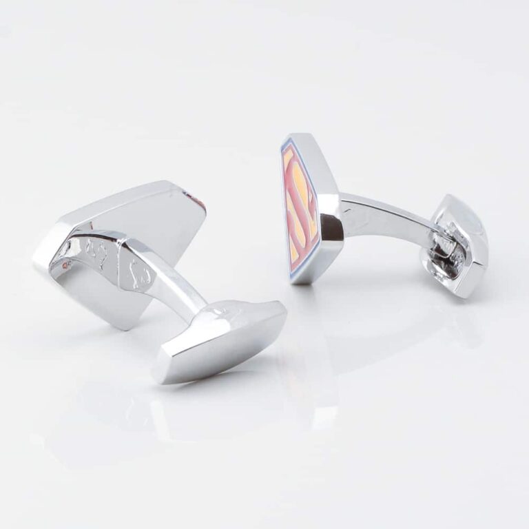 Enamel Superman Cufflinks Gallery 4521