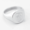 Featherstone Rovers Engraved Silver Signet Ring e1669129885577