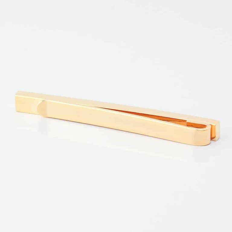 Gold Mother of Pearl Tie Slide Gallery 4538 1