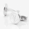 Moseley Rugby Engraved Silver Cufflinks