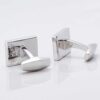 Silver Suble Engraved Initial Cufflinks Gallery 1 of 1 e1669215419216
