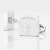 Wakefield Trinity Rugby Engraved Silver Cufflinks