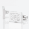 Workington Town Engraved Silver Cufflinks
