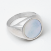 Sterling-Silver-Mother-of-Pearl-Stone-Signet-Ring