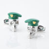 Military Officer Skull Cufflinks