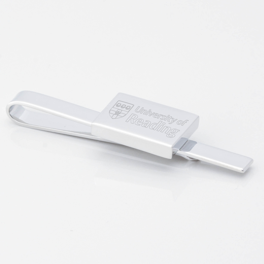 University-of-Reading-Engraved-Silver-Tie-Slide