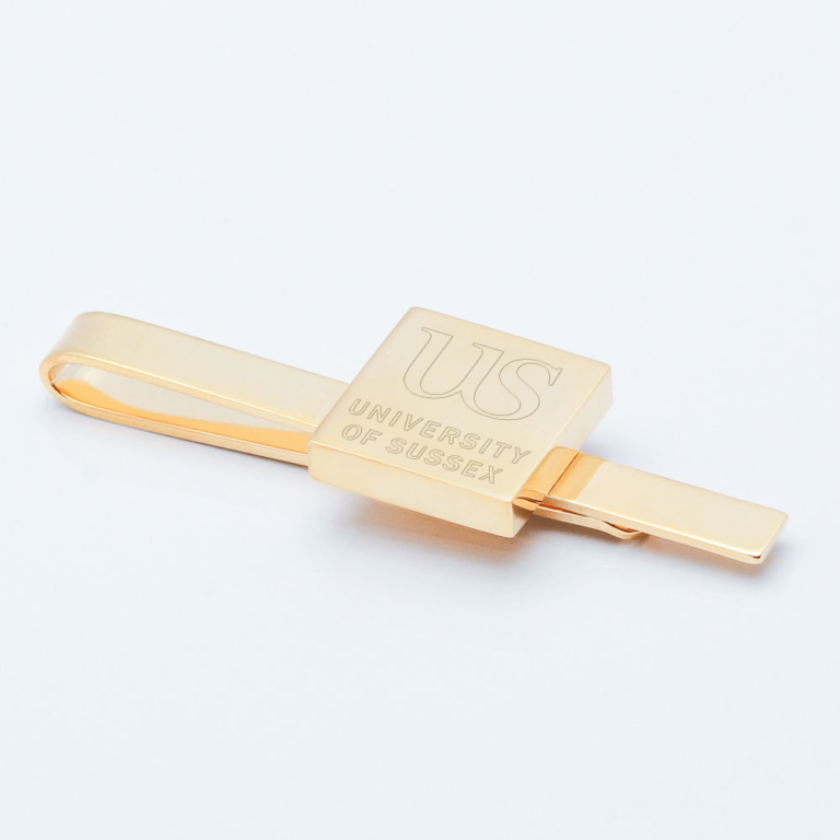 University-of-Sussex-Engraved-Gold-Tie-Slide