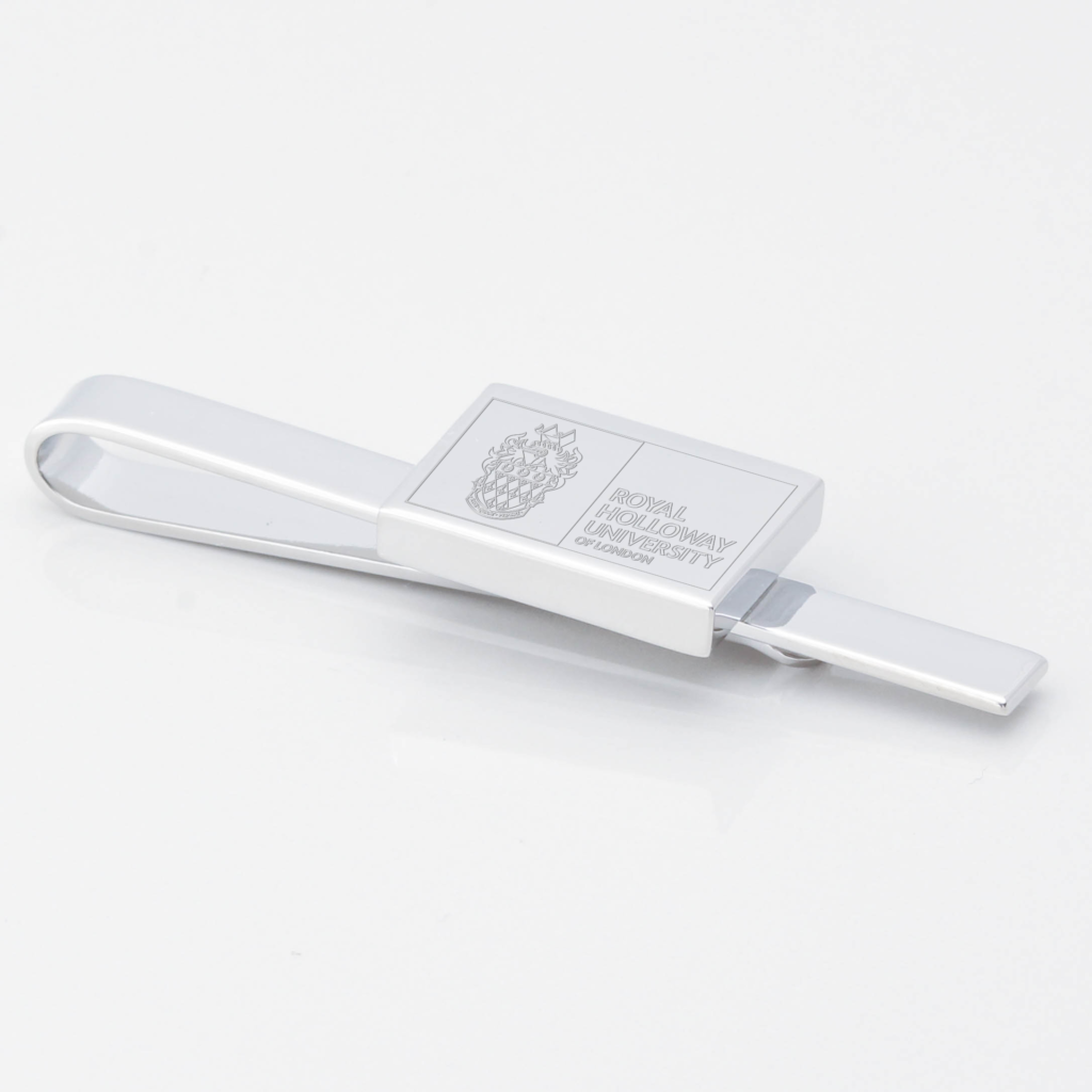 Royal-Holloway-University-Engraved-Silver-Tie-Slide