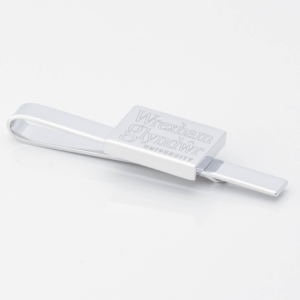 Wrexham-University-Engraved-Silver-Tie-Slide
