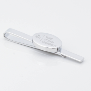 York-Saint-John-University-Engraved-Silver-Tie-Slide