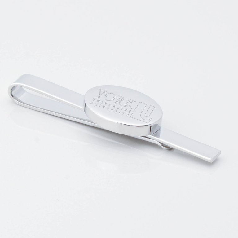 York-University-Engraved-Silver-Tie-Slide