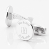 Personalised-Engraved-Bear-Couple-Silver-Cufflinks