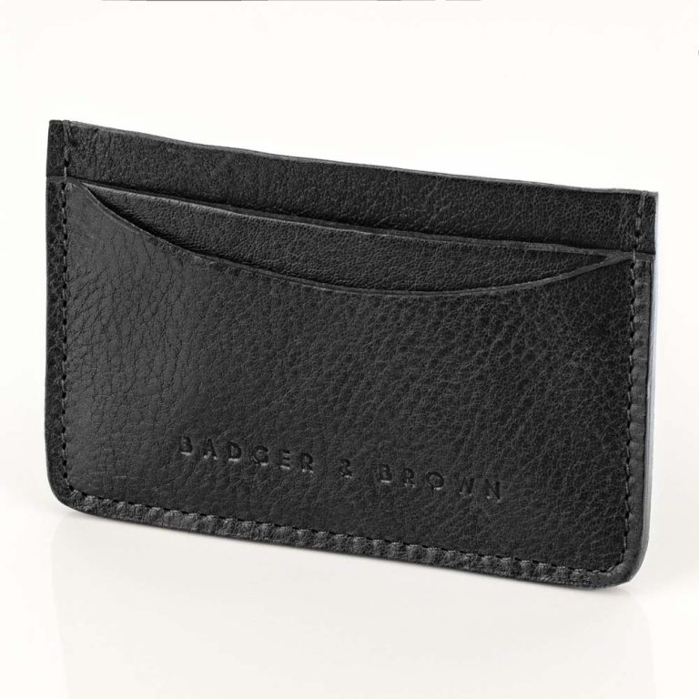 Luxury-Black-Leather-Card-Holder