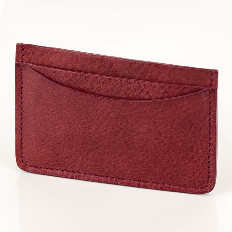 Luxury-Burgundy-Leather-Card-Holder