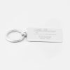 Alfa Romeo Racing F1-Engraved-Silver--Keyring