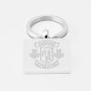 Annan Athletic Football-Engraved-Silver-Keyring
