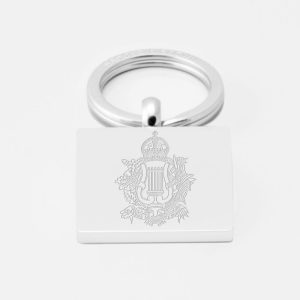 Ceremonial-British-Army-Music-Engraved-Silver-Keyring