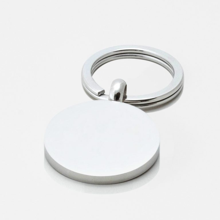 Circle Keyring back