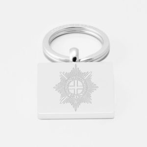 Coldstream-Guards-Engraved-Silver-Keyring