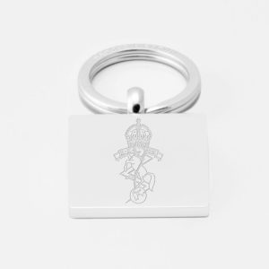 Corps-of-Royal-Electrical-and-Mechanical-Engineers-Engraved-Silver-Keyring