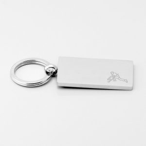 Curling-Engraved-Silver-Rectangle-Keyring