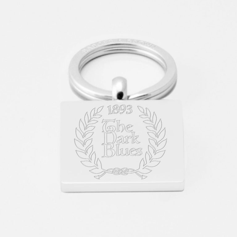 Dundee-Football-Engraved-Silver-Keyring