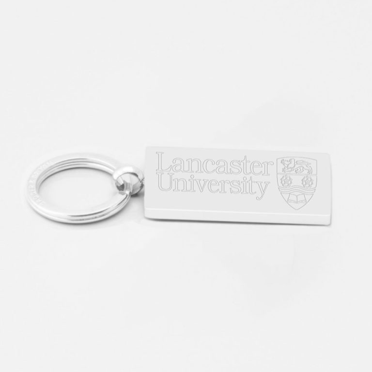 Lancaster-University-Engraved-Silver-Keyring