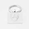 Leicester-city-Football-Engraved-Silver-Keyring