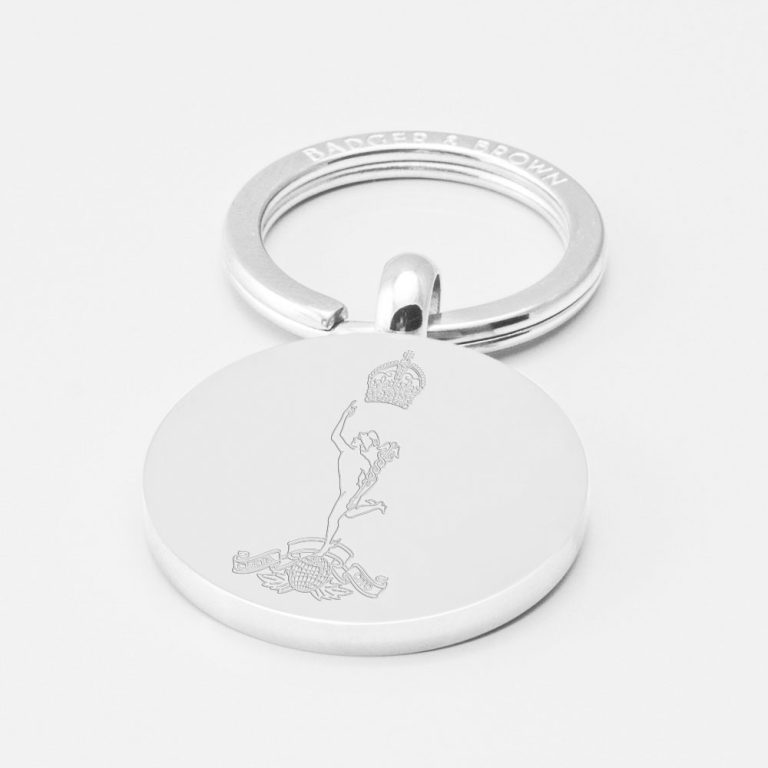 Royal-Corps-Of-Signals-Engraved-Silver-Keyring