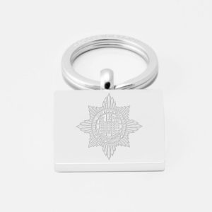 Royal-Dragoon-Guards-Engraved-Silver-Keyring